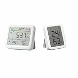 SwitchBot CO2-Melder, CO2 Messgerät mit SwitchBot Thermometer Hygrometer Innen