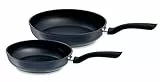 Fissler Cenit/Pfannenset 2-teilig (Ø 24 cm, Ø 28 cm) beschichtete Aluminium-Pfannen, Antihaft-Pfanne, alle Herdarten - auch Induktion