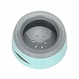 Wassernapf für Hunde, Anti-Schwapp Fressnapf Hund Unterwegs, Spritzsicherer Wassernapf 750ml, Kein Verschütten Auslaufsicher Hundenapf Reise Trinknapf Wasserspender für Katzen Haustiere (blau)