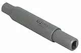 KS Tools 150.9435 10 mm Stoßdämpfer-Spezialprofil-Gegenhalter-Bit-Stecknuss, 5,2 x 8,0 mm
