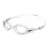 Speedo Unisex Erwachsene Hydrosity 2.0 Schwimmbrille | Anti-Beschlag | Wasserdicht Schwimmbrille, Clear/Weiß, Einheitsgröße
