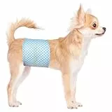 Einweg-Hundewindeln für Rüden, Flying Paws Windeln für Hunde, Rüdenwindel Passend für Taille 63-80 cm, L, 20 Stück
