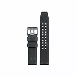 Luminox Uhrenarmband FPX.3000.21H.2.K - 21mm Schwarzes Ersatzarmband aus Gummi mit Edelstahl Dornschließe für 3000 3001