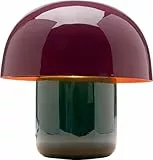 Kare Design Tischleuchte Mushroom Shiny Duo Saturday, Grün-Lila, Pilzform, Tischlampe, Nachttischlampe, Wohnzimmer, Leuchtmittel nicht inklusive, 20x20x20 cm (H-B-T)
