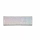 CHERRY MX 3.0S Wireless, Kabellose Mechanische Gaming-Tastatur, Deutsches Layout (QWERTZ), Bluetooth-, Funk- und Kabelverbindung, MX2A RED Switches, Weiß