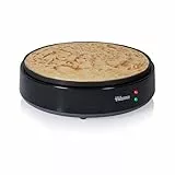 Tristar Crêpe-Maker - 30 cm - 1200 W - Schnelles Aufheizen - Antihaftbeschichtung - 10 Heizstufen - BPA-frei - Kompakte Aufbewahrung - Inkl. Spatel & T-Stick, BP-2627