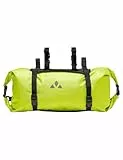 VAUDE Trailfront II, wasserdichte Lenkertasche fürs Bikepacking, Bright Green/Black