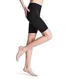 FALKE Damen Oberschenkel-Shapewear Cellulite Control 80 DEN W Pa blickdicht gegen Cellulite 1 Stück, Schwarz Black 3009, M
