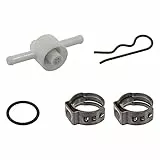 FEBI BILSTEIN 40611 Ventil Kraftstofffilter 45mm 7mm Kunststoff 16mm 0,19kg