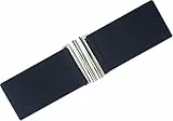 Ro Rox Damen Breiter Elastischer Taillengürtel im Retro Vintage Stil – Stretchgürtel für Kleider, 50er Jahre – Moderne Schnalle, Mehrere Farben - Schwarz (M)