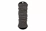Ateena Stulpen Damen & Mädchen – Dunkelgaru – warme Beinwärmer aus Wolle, 60 cm lang, dehnbar bis 40/48 cm – ideal für Winter & Alltag