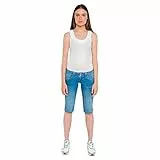 Pepe Jeans Damen Venus Crop Shorts, 000denim, 24