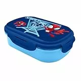 Kids Licensing Spiderman Blue Web Sandwichbox + Besteckset