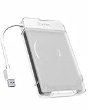 Icy Box IB-AC703-U3 USB 3.0 zu SATA Adapter für 2,5' (6,35 cm) HDD/SSD mit Schutzbox für Adapter & Laufwerk, SATA III, UASP