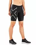 2XU Damen Hose Compression Shorts, Black, XS, WA1932b