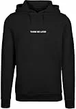 Mister Tee Thank Me Later Hoody Black, XXL