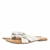 GIOSEPPO Almon, flache Sandalen für Damen, silber, 37 EU