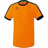 Erima Unisex Erwachsene Retro Star Trikot (3132126), New orange/schwarz, XL