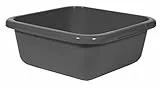 Curver 228020 Schüssel viereckig 15 l Kunststoff anthrazit 39 x 39 x 15 cm