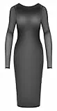 Cottelli Party Kleid, Schwarz, XL
