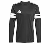 adidas Herren SQUADRA25 Jersey Long Sleeve, Black/White, XXL