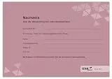 RNKVERLAG 3117 - Nachweisheft für rote Kennzeichen, 16 Seiten, DIN A5 quer