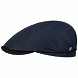 bugatti Quilted Flatcap Schirmmütze Schiebermütze Steppmütze (56 cm - dunkelblau)