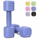 Sportneer Verstellbare Hanteln Frauen Set – Kurzhanteln 2er Set (je 1–2,5 kg Gewichte) mit rutschfestem TPU-Griff, 4-in-1 Hanteln Set für Fitnessgeräte für Zuhause, Home Gym & Krafttraining