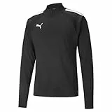 PUMA Herren Teamliga 14 Zip Top Pullover, Puma Black-puma White, M EU