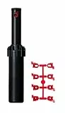 4 x Hunter Versenkregner PGJ-04 - Schwarz, Rot - Metall - Pop-Up - IRRIGATION_SPRINKLER