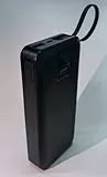 Power Bank 20.000 mAh, tragbares Ladegerät 22,5 W, tragbares Ladegerät mit Lanyard und Digitalanzeige, kompakter externer Akku für iPhone, Samsung, Xiaomi, Android – Weiß
