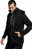 JP 1880, Herren, Große Größen, Softshelljacke, Vollfunktion