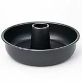 Space Home - Antihaft Runde Backform 26 cm für Leckere Kuchen - Frankfurter Karbonstahl - Kranzform mit Antihaftbeschichtung - Gleichmäßige Wärmeverteilung