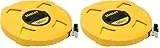 STANLEY Maßband Kapselbandmass Fiberglas (30 m Länge, ABS-Kunststoffgehäuse, klappbare Kurbel, Band beschichtet) 0-34-297 (Packung mit 2)