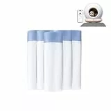 AstroPet Katzentoilettenbeutel mit Zugbändern für Neptune Series Müllbeutel,Beutel für Selbstreinigende Katzentoilette,Kratzfest für Haustier Katze Hunde Hundekot Katzenstreu 5 Rollen*15 (75 Stück)