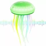 Umikk Quallenlampe, LED Fantasy Quallenlampe, Leuchtende Quallen, LED Quallen Lampe Stimmungslicht Geschenke, Tragbare Quallen Lampe, für Dekorative Atmosphärenbeleuchtung