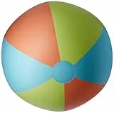 Happy People Jumbo Wasserball Tranparent One Size