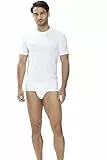 Mey Basics Serie Dry Cotton Herren Shirts 1/2 Arm Weiß 6 /L
