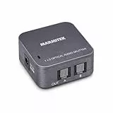 Marmitek Split TS12 - Toslink Splitter 1 Ein 2 Aus - Optischer Audio