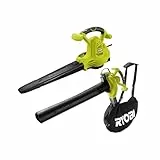 RYOBI 2800 W Elektro-Laubsauger RBV2800CSV, Luftmenge 14 m³/min, geliefert im Karton