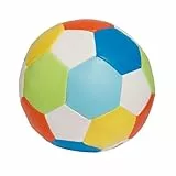 alldoro 60313 Softball, Soft-Fußball für indoor & outdoor, weicher Schaumstoff-Ball für Kinder, Ø 18 cm bunt