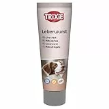 TRIXIE Hundeleckerli PREMIO Hunde-Leberwurst 110g - Premium Leckerlis für Hunde glutenfrei - ohne Getreide & Zucker, schmackhafte Belohnung für Training & Zuhause - 3176
