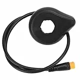 KIMISS Elektrischer Fahrradsensor, 12 Magnete Dual Hall Multifunktionales Fahrradpedal für Fahrrad