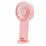 Luqeeg Mini-Handventilator, Wiederaufladbarer Persönlicher Ventilator, USB-Aufladung Kleiner Taschenfächer Tragbarer Ventilator Batteriebetrieben Kühlender Elektrischer Ventilator (Vertikaler kleiner