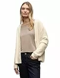 Street One Damen 2515403 Kuscheliger V-Neck Cardigan, Soft beige, 38