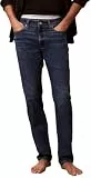 Calvin Klein Herren Jeans Hose Dark Irving Slim Fit, Blau (Dark Irving), 33W/32L
