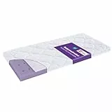 Träumeland Matratze für Beistellbett 43 x 80 x 6 cm, eckig - Oeko-Tex zertifiziert & schadstoffgeprüft | Brise Light, made in Austria