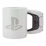 PlayStation Formen-Tassen - Offiziell lizenziert, PS5 Neuheitsgeschenke, mit Controller-Griff, 480 ml (16 Fl Oz)
