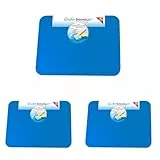 Läufer 30911 SchreibGut Schreibtischunterlage zum Schreiben lernen, für den perfekten Schulanfang, Zubehör für Kinderschreibtisch, rutschfest und abwischbar, blau (Packung mit 3)