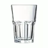 Arcoroc - Kollektion Granity - 6 hohe Gläser 35 cl aus gehärtetem Glas, stapelbar - Modernes Design, ideal für Cocktails - Verstärkte Verpackung